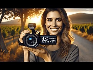 🎥 CAMWORLD Video Camera Camcorder 4K 30fps 48MP with IR Night Vision Review 🎥