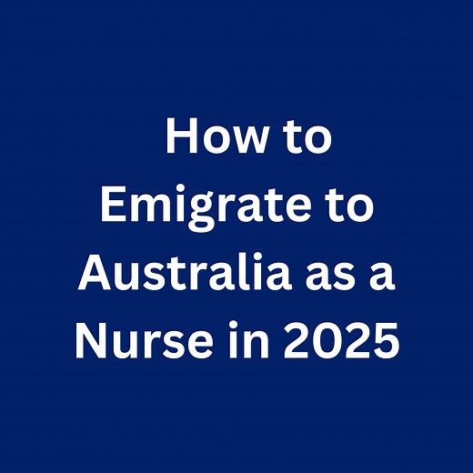 How to Migrate to Australia as a Nurse