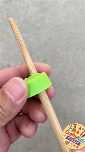 “DIY Hack: Easily Open Peanuts with Sticks | Simple Trick | CraftyKidz Corner”