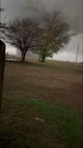 Possible tornado footage in Arkansas