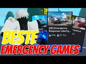 Top 10 der BESTEN Emergency Games auf Roblox!🚨👀