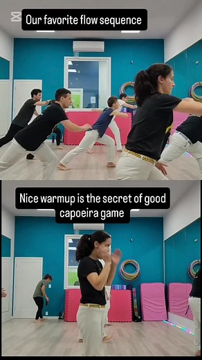 Do the warm up with us! #capoeiralife #warmup #tutorial #CapoeiraToronto #stretching | The Canadian Centre for Capoeira