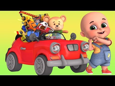 abc song with car | Phonics song - Alphabet Song learning for kids | Jugnu Kids Nursery Rhymes