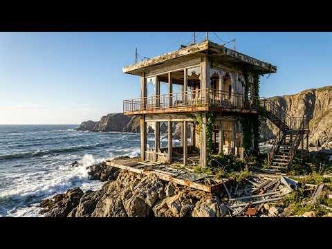 I Turned an Abandoned Watchtower into a Luxury House (ASMR)