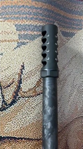 New muzzle break on the new 300 rum 🍹 build 😎😎