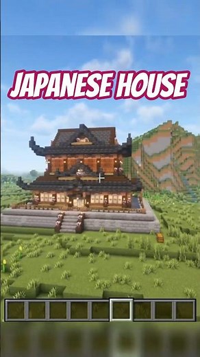 Minecraft: survival Japanese house tutorial #minecraft #japanesehouse #build