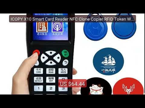 ICOPY X10 Smart Card Reader NFC Clone Copier RFID Token Writer IC ... — Best Deal 2026 | Shop Now!