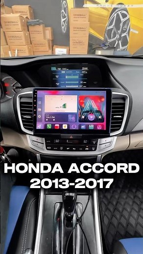 Honda Accord 2013-2017 model Android Infotainment System Upgrade #shorts #hondaAccord #applecarplay