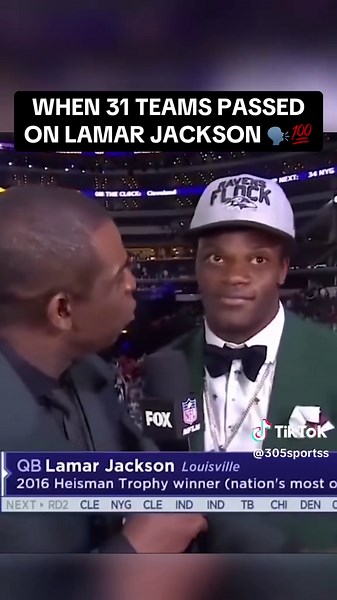 Lamar Jackson's Journey: From 32nd Pick to Star Player
