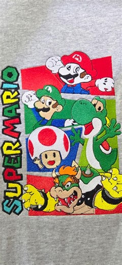 Supermario Embroidery Design Retro Gaming Arcade Machine Instant Download. - Etsy