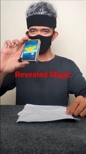 Easy Magic Tricks Anyone Can Do ( Vanish Thing With Paper) #shorts