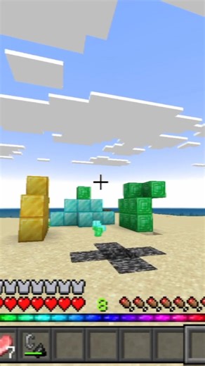 MINECRAFT TRAPPED ME IN BEDROCK #minecraft #shorts #minecraftshorts