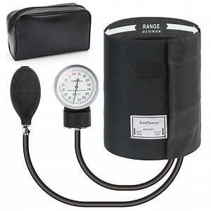 LotFancy XXL Manual Blood Pressure Cuff Adult, Thigh BP Cuff 16"-26", Aneroid Sphygmomanometer