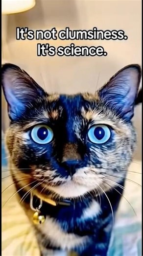 Cat 101: Why Cats Knock Things Over 🐾#shortvideo #cuteanimal #cat #cute