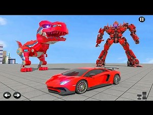 Grand Robot Dino Transformation: Robot Games 2021 - Android Gameplay