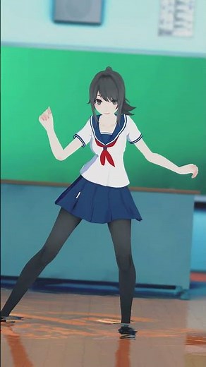 MMD Yandere Simulator Shake it to the max🔥 #yanderesimulator