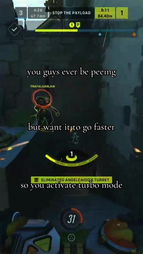 Like what if im in queue for a game for 6 minutes and feel the urge to pee. It's likely I'll find a game very soon but that means i have to endure an entire game which could last up to 20 minutes while needing to pee. Option 2 is legging it to the bathroom and using turbo speed pee pee mode i think it's something we evolved into having because i was never taught how to do it i just instinctively knew, i think that's because our ancestors may have needed to use turbo speed pee pee mode to quickly