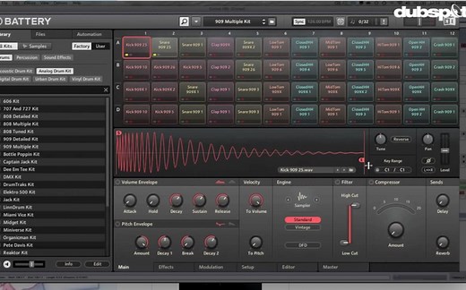 BATTERY 4 - 鼓采样器 Re-defined - Native Instruments演示视频