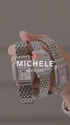 Celebrate yourself and all you've achieved with a timeless MICHELE diamond watch. | MICHELE
