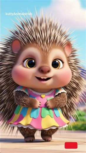 Adorable Porcupine Wearing Dress | Must Watch