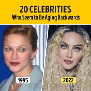 463K views · 4.5K reactions | 20 celebrities who seem to be aging backwards | Bright Side | Facebook