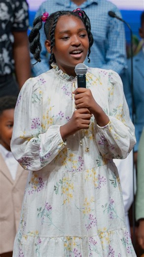 Jesus, I love the name! Jesus, let the saints proclaim! 🎶 #WestAngelesCOGIC #KingdomKids | West Angeles: Pastor Charles Blake II and Bishop Emeritus Charles E. Blake