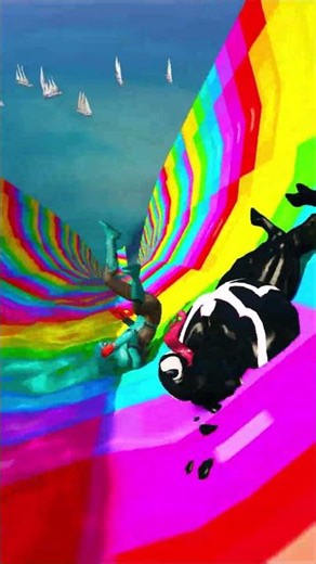 Spiderman's FUNNIEST Waterslide Moments Ever! 5