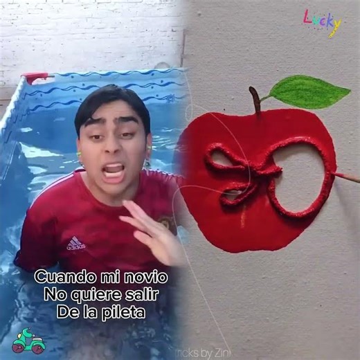 When my boyfriend doesn't want to get out of the pool