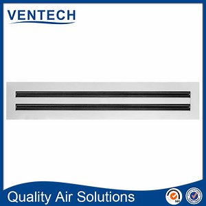 [Hot Item] Ventilation AC Supply and Return Air Linear Slot Diffuser with Plenum Box