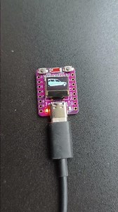 GIF анимация на ESP32-C3 с встроенным OLED