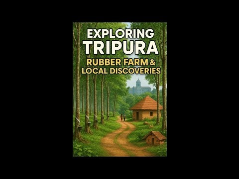 A Visit to a Rubber Tree Farm & Local Discoveries