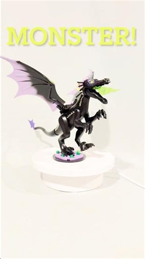 This LEGO Princess Dragon Became a Monster!