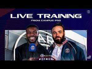 Paris Saint-Germain training session live from the PSG Campus 🔴🔵