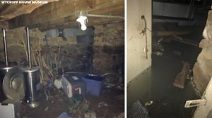 Historic house in NYC severely damaged by flooding from Ida