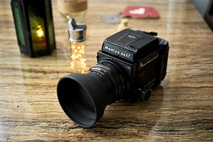 Shooting with a Mamiya RB67 Paired with a Godox AD 200 Flash