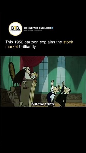 This 1952 cartoon explains the stock market brilliantly