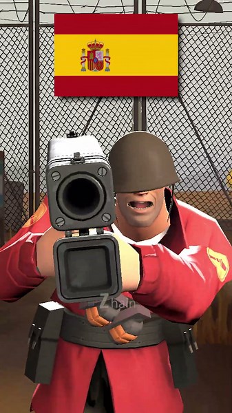 TF2 INCOMING Soldier in Different Languages #tf2 #teamfortress2 #shorts #gaming
