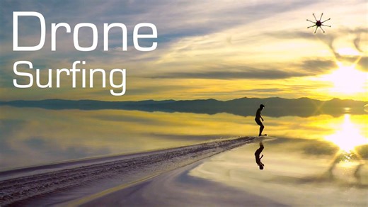 Mesmerizing Evaporation Pond Captured by Drone