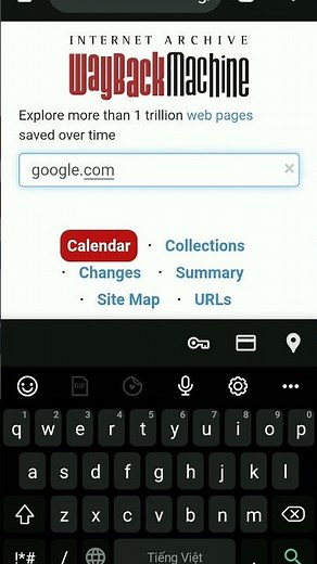How to view the complete interface and history of a website by year #short