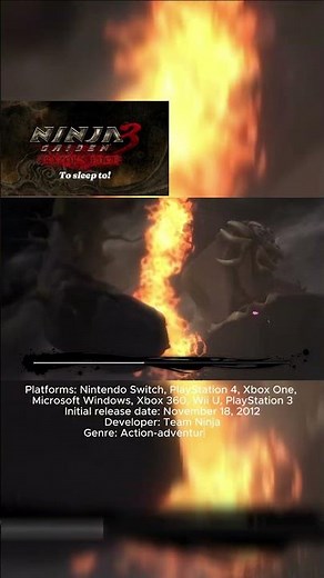 Ninja Gaiden 3 Razors Edge - Hard mode - Long-play to sleep to!