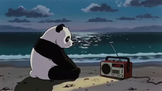 Midnight Beach Radio 🌊🌙 | Cozy Anime Panda Lofi to Relax & Sleep Relax by the ocean with this cozy anime-style panda enjoying soft lofi beats from a vintage radio 🌊🐼 Moonlight reflections, calm waves, and peaceful night vibes create the perfect atmosphere to unwind, study, or fall asleep. 🎶 Let the sound of the sea and chill lofi music guide you into a calm state of mind. Perfect for late nights, stress relief, and deep relaxation. 🔔 Subscribe and turn on notifications for more cozy lofi m