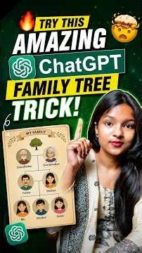 😱 ChatGPT Can Find Your Family History? | Hidden AI Trick You Must Try! 🌳 #tech #chatgpt #ai