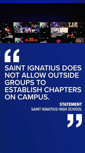 Saint Ignatius High School responds to social media claim about Turning Point USA student group