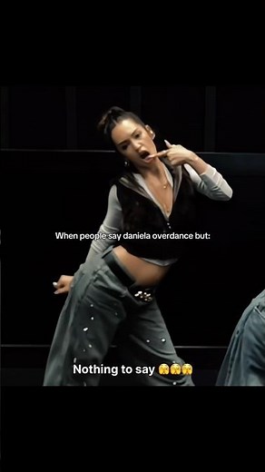Daniela is a overdancer or not