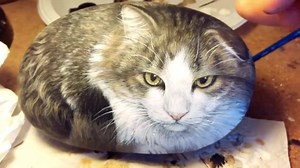 30K views · 1.3K reactions | This is just a painting on a rock... wow. Art by Roberto Rizzo Pittore​ | Cubebrush | Facebook