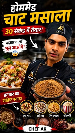 Homemade Chaat Masala in 30 Seconds! 🔥