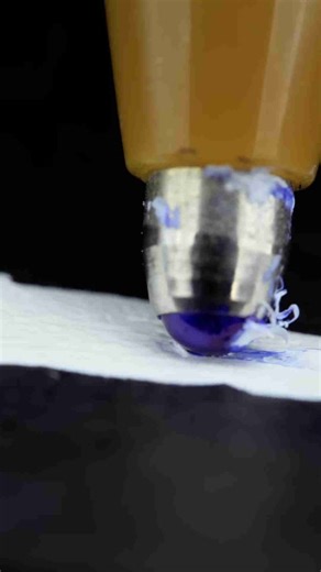 Correction pen and how pen write on #closeup