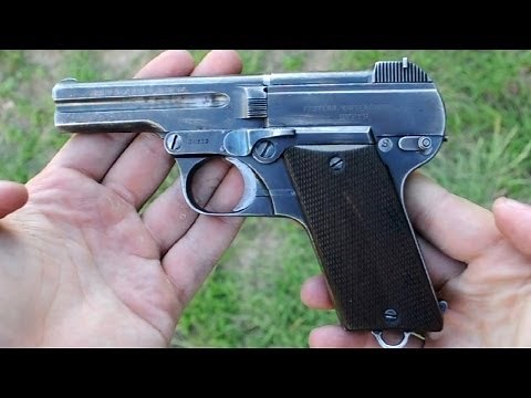 Shooting the Steyr-Pieper 1909 - an old Austrian goofball