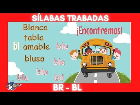 SÍLABAS TRABADAS BR-BL 👉😱 Con Actividad de lectura 👈👈😱