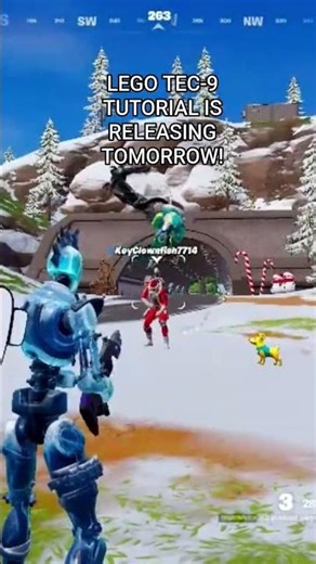 prepare for lego tec-9